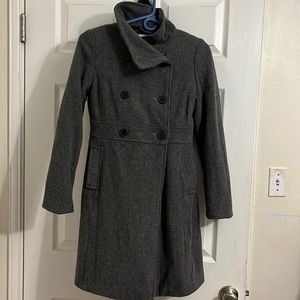 Women’s gray coat. Old navy size XS